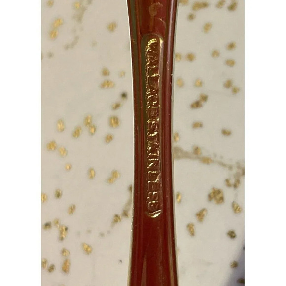 Wallace Gold Discretion Pattern Flatware Electroplate Serving Ladle Spoon NEW - Picture 4 of 5